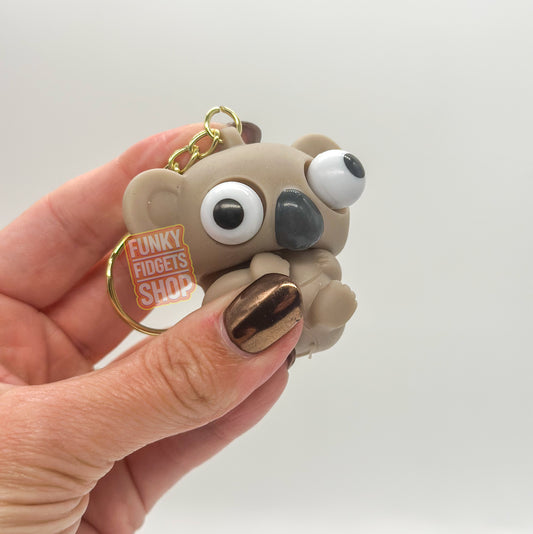Pop out Kenny koala keychain
