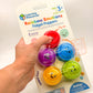 Rainbow emotions fidget poppers