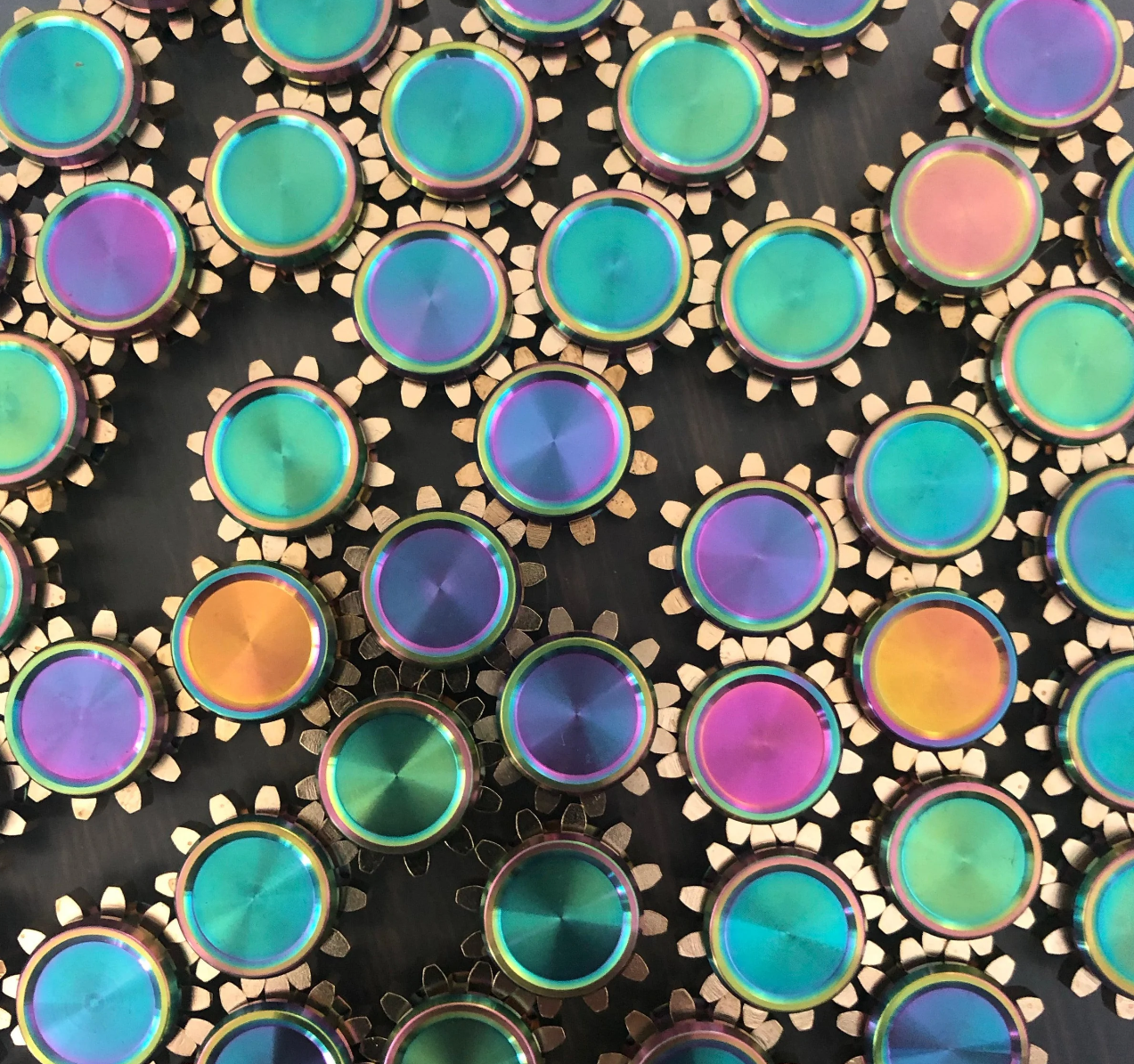 Kaiko Mini Cog - Oil Slick Colour