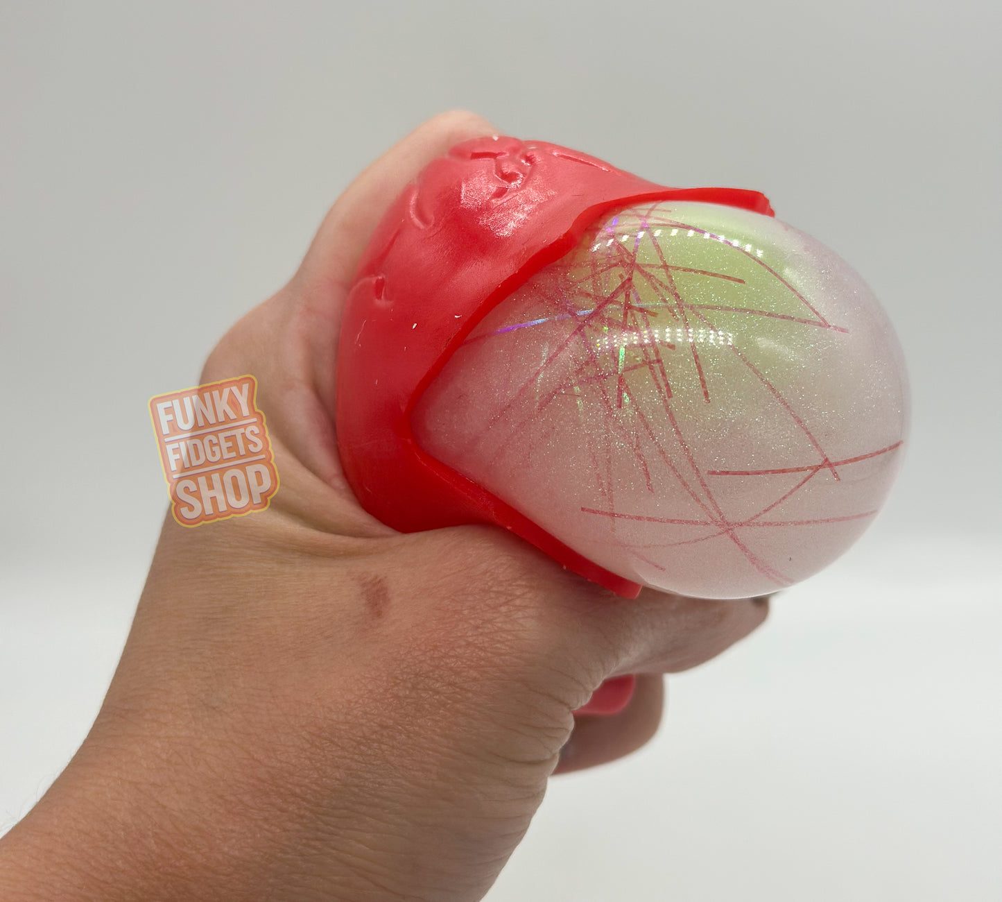 Scunchems squish eyeball - Glow in the dark
