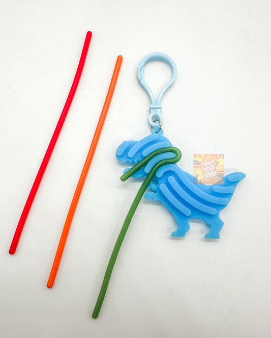 Thread Fidget Keychain
