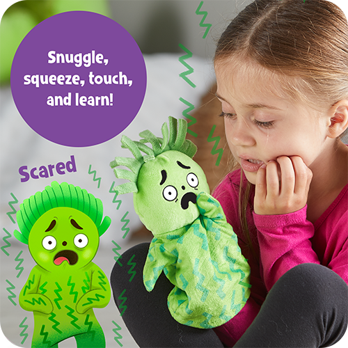 Feelings hand puppets