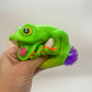 Squeezy frog with spawn