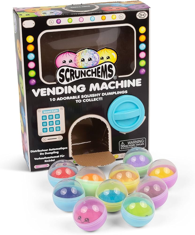 Scrunchems dumpling vending machine
