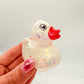 Rubber Duck - Glitter 6cm