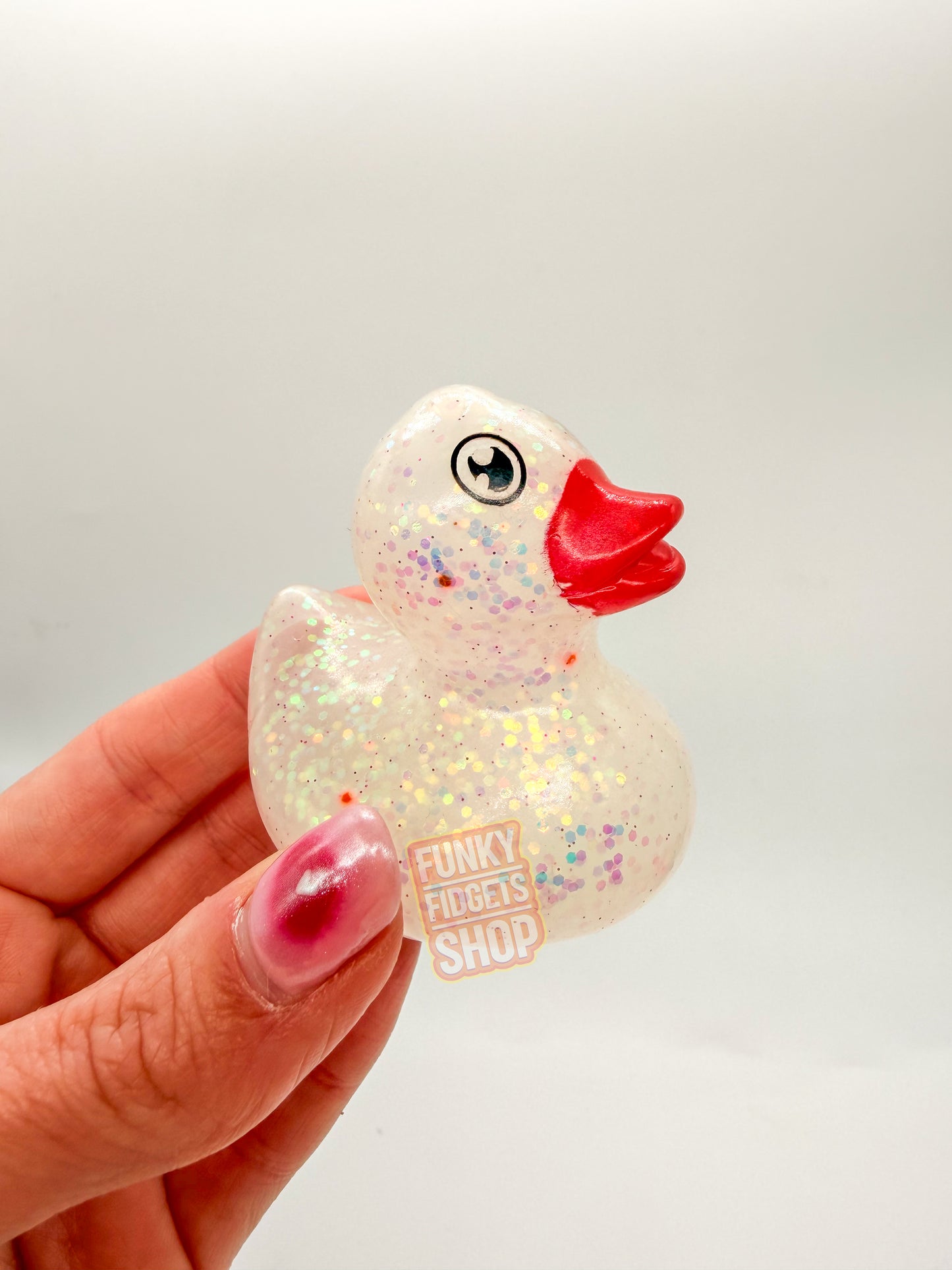 Rubber Duck - Glitter 6cm
