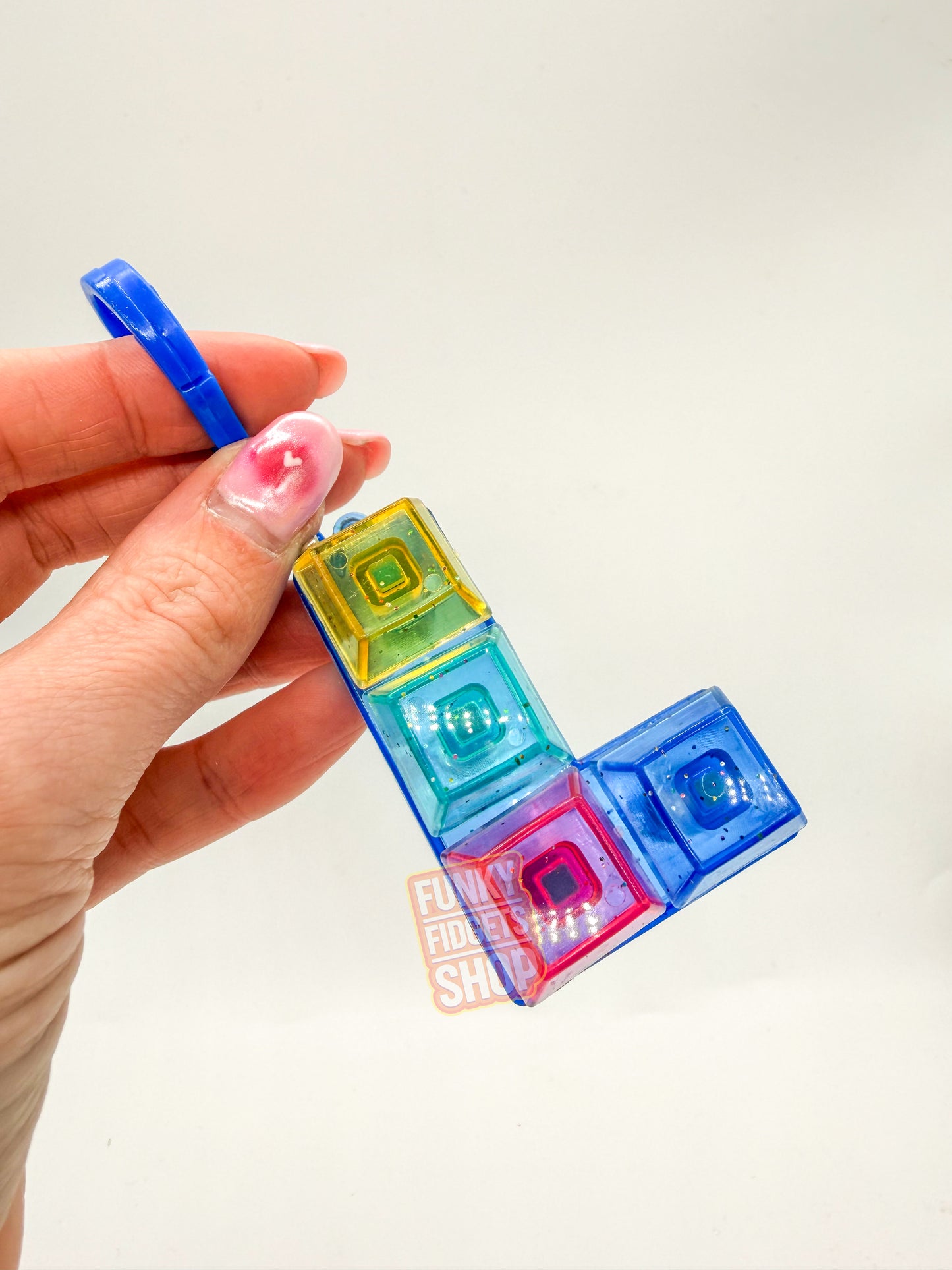 Fidget keyboard clickers - glitter series