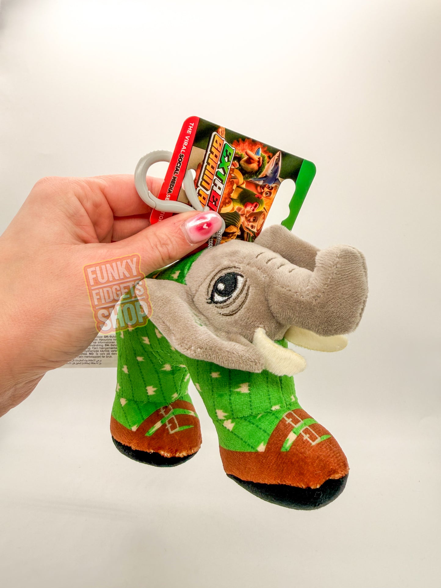 Brain Rot keychain plush