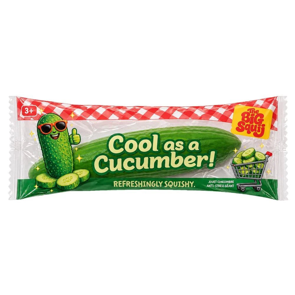 The Big Squij Cucumber - Jumbo Squishy