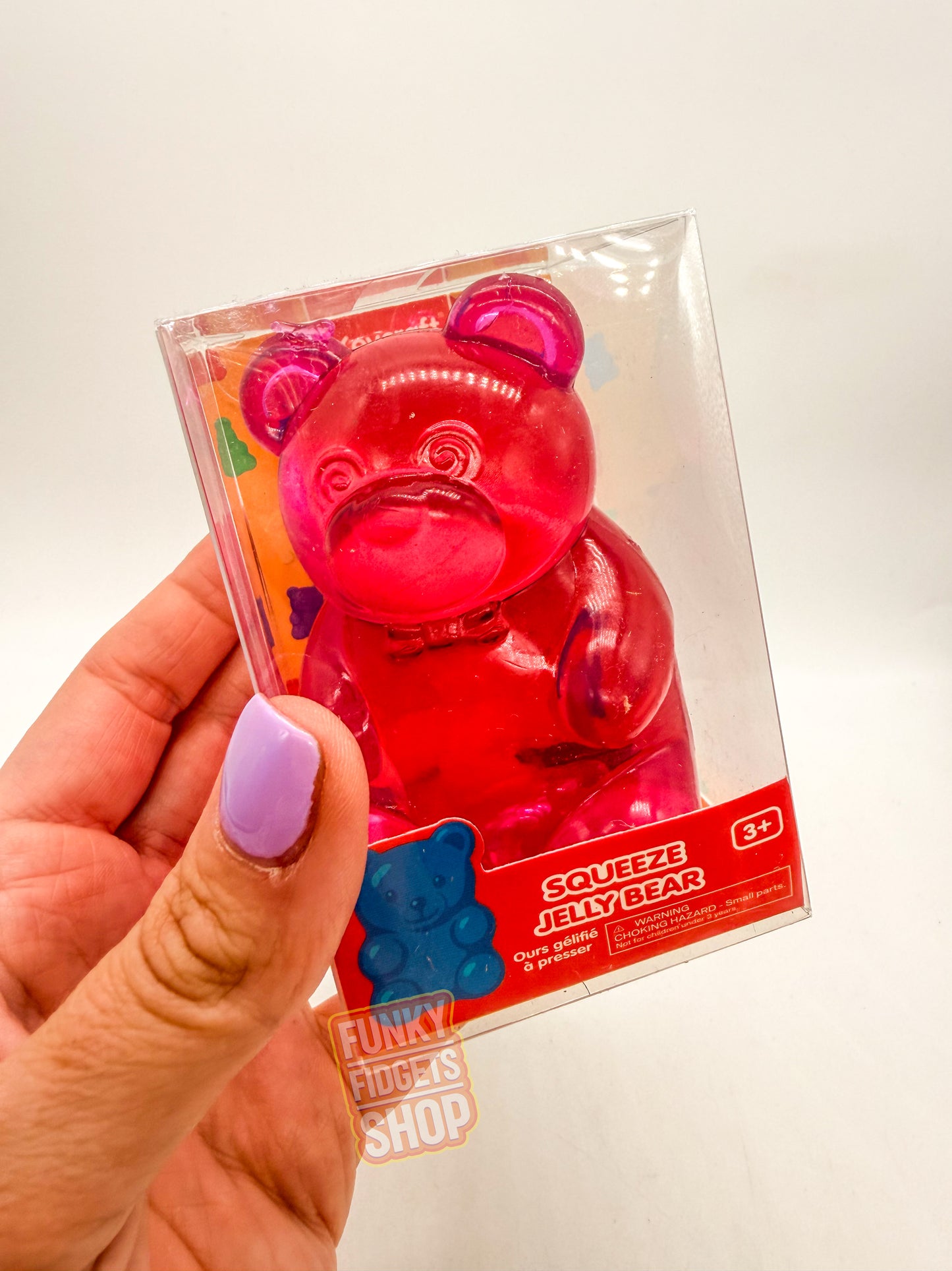 Squeeze jelly bear