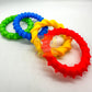 Chew safe sensory rings - 4 pack
