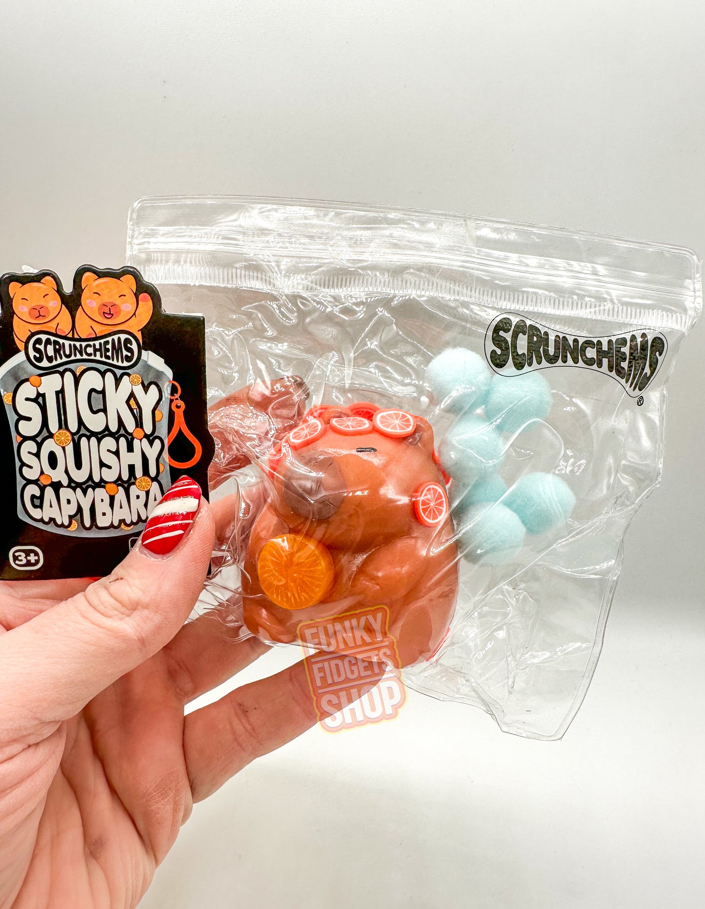 Scrunchems Sticky Squishy Capybara Taba