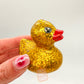 Rubber Duck - Glitter 6cm