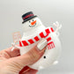 Pop out snowman