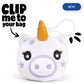 Crunchy Clip & Cuddle Plush Keyrings