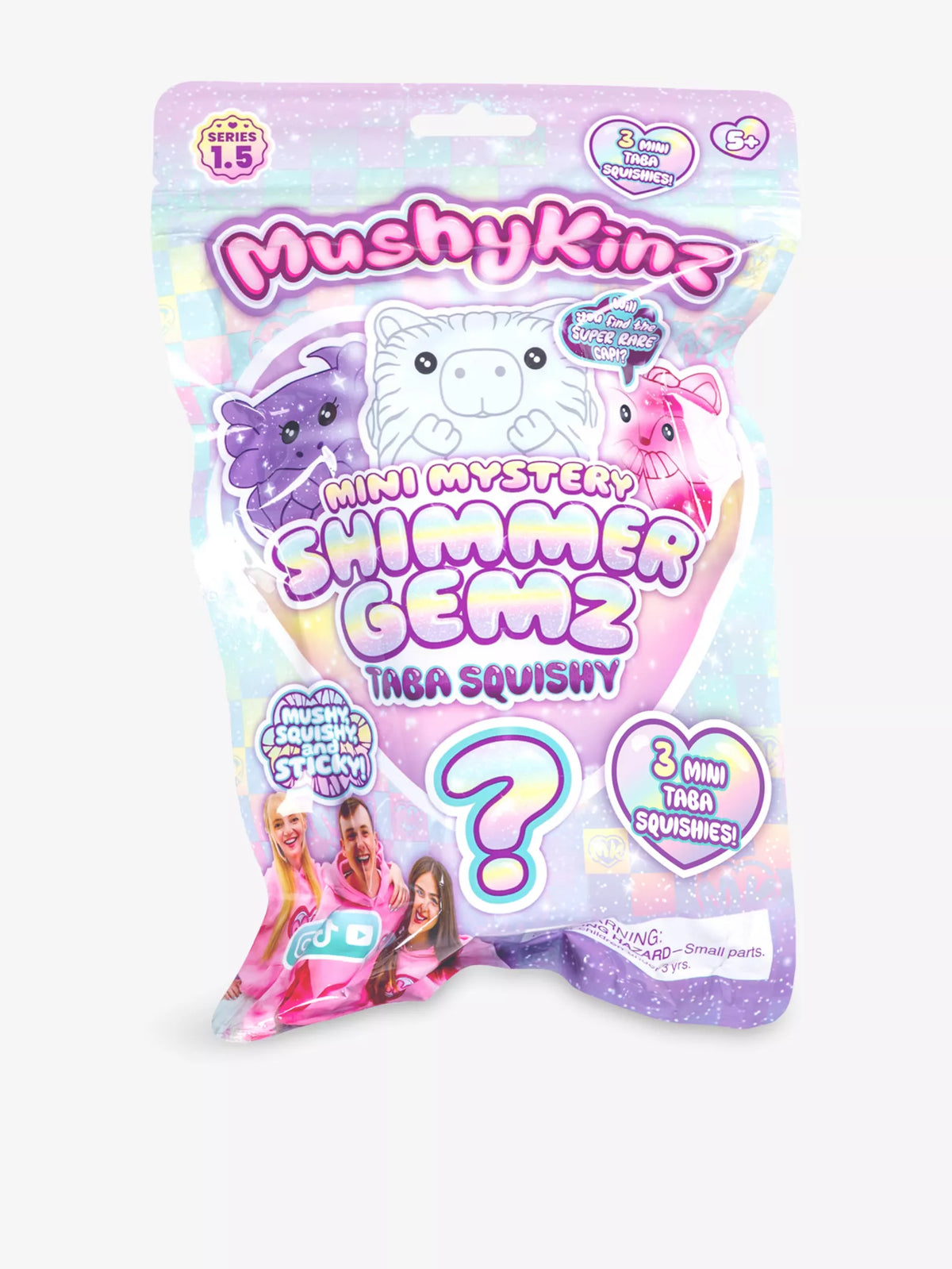 Mushykins shimmer gemz 3 pack