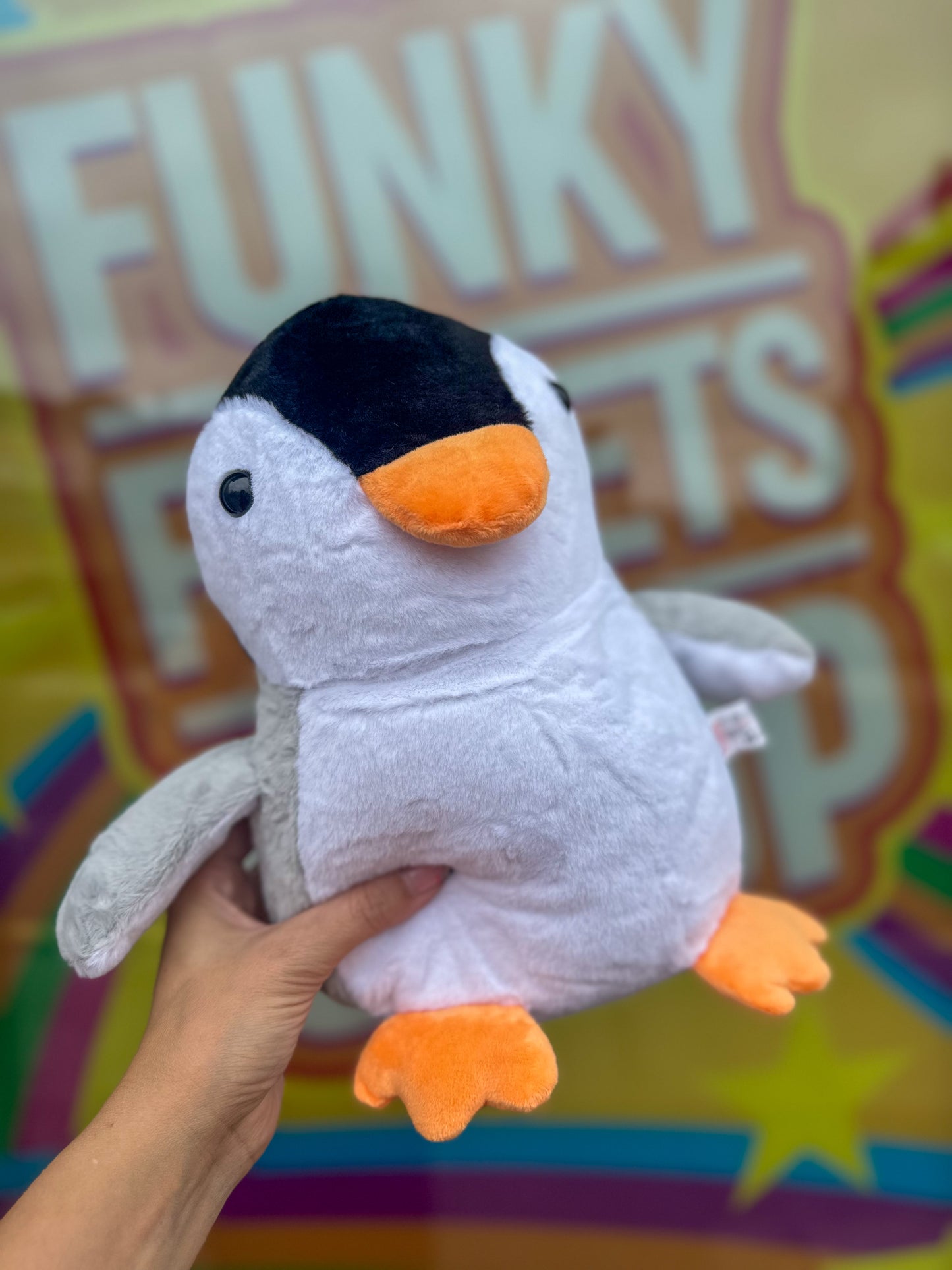 Giant Funky Plushies - Kenny, Sunny, Penny & Connie