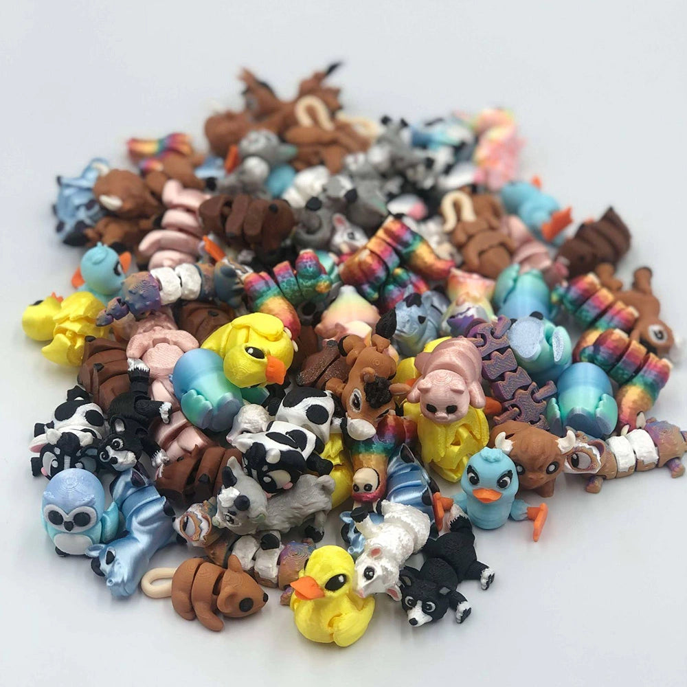 Jigglets - 3D printed wiggle collectibles