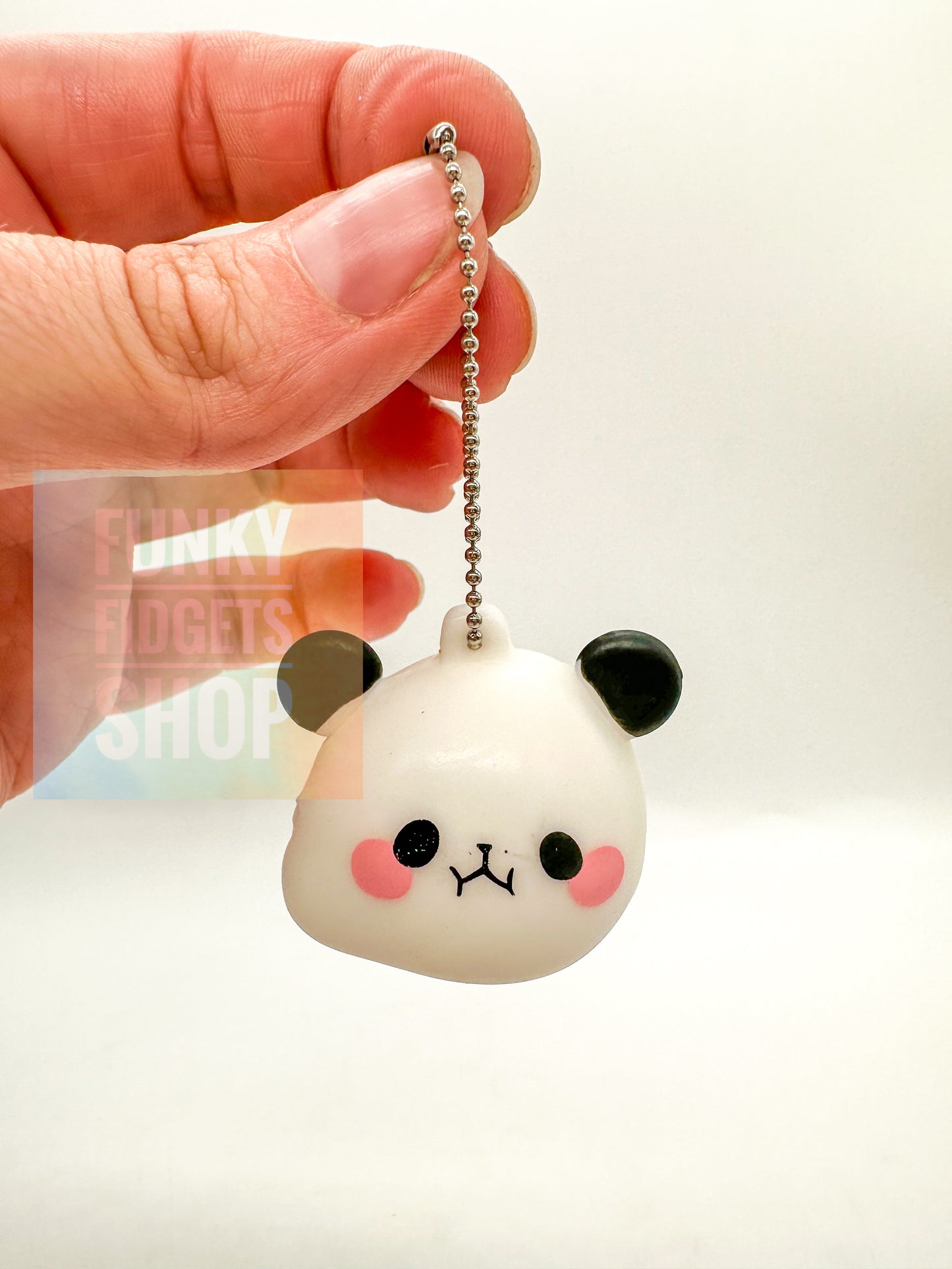 Panda pop out keyring