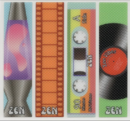 Sensory Zen Strips Textured Silicone Sticker