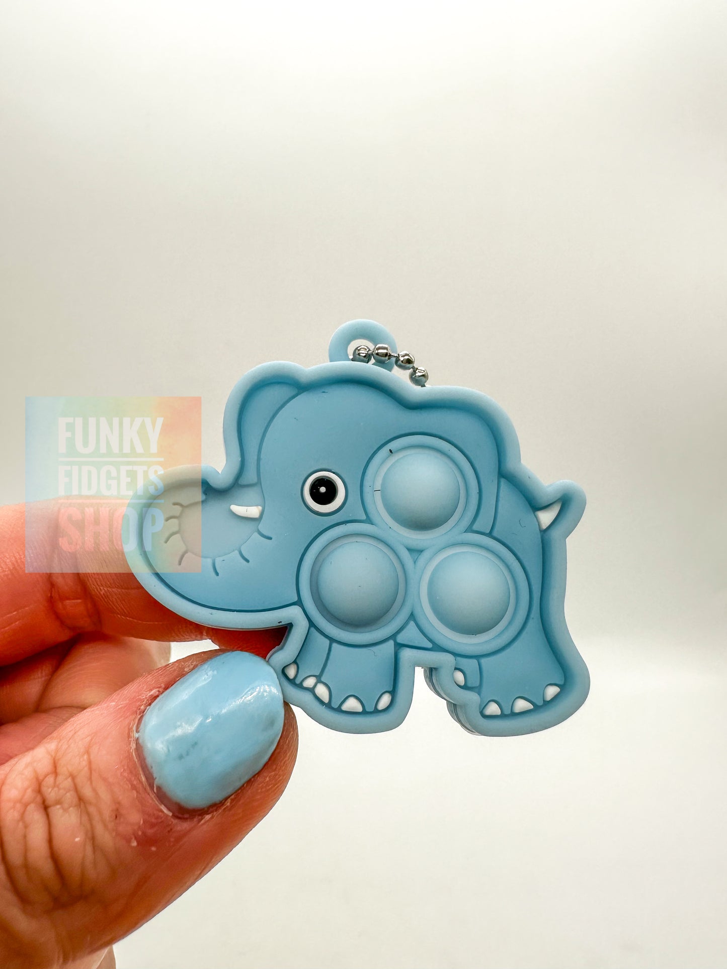 Animal Mini Pop It Keyring