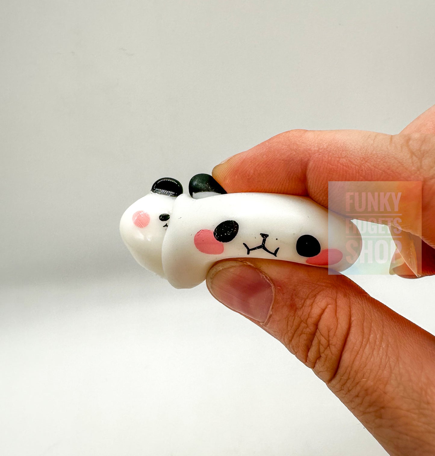 Panda pop out keyring