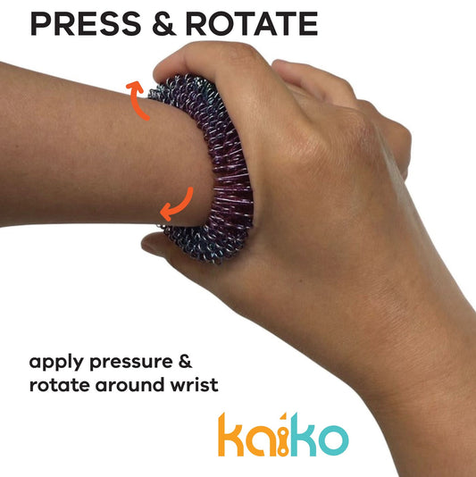 Kaiko XL Oil Slick Wrist Spikey - Harm Minimisation & Regulation Tool