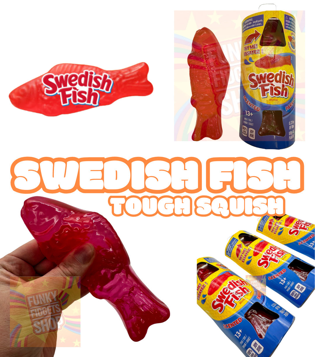 Swedish Fish sugar squish