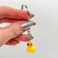 Prick & Pressure Duck keyring