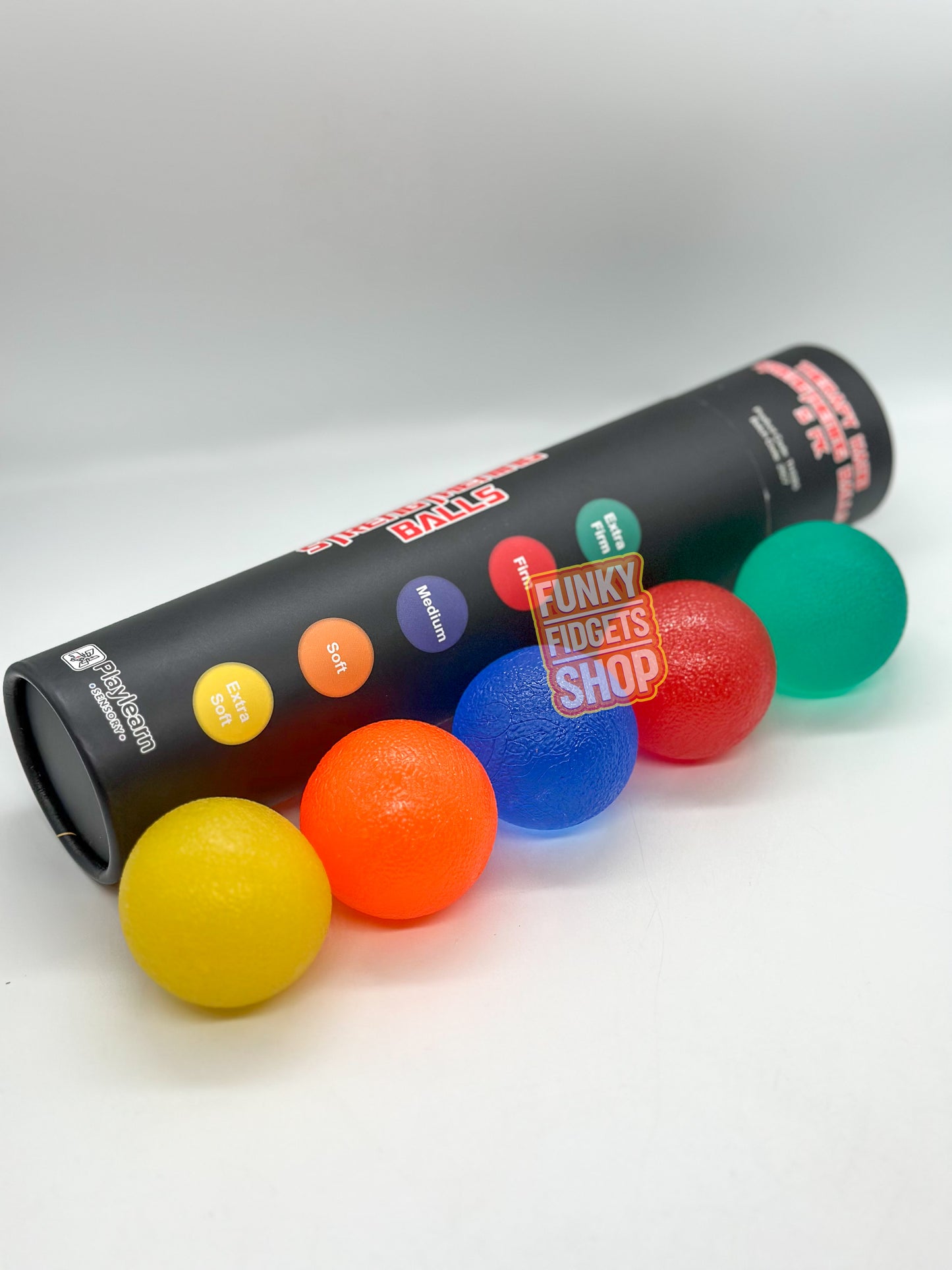 Therapy hand strengthening balls - 5 pack
