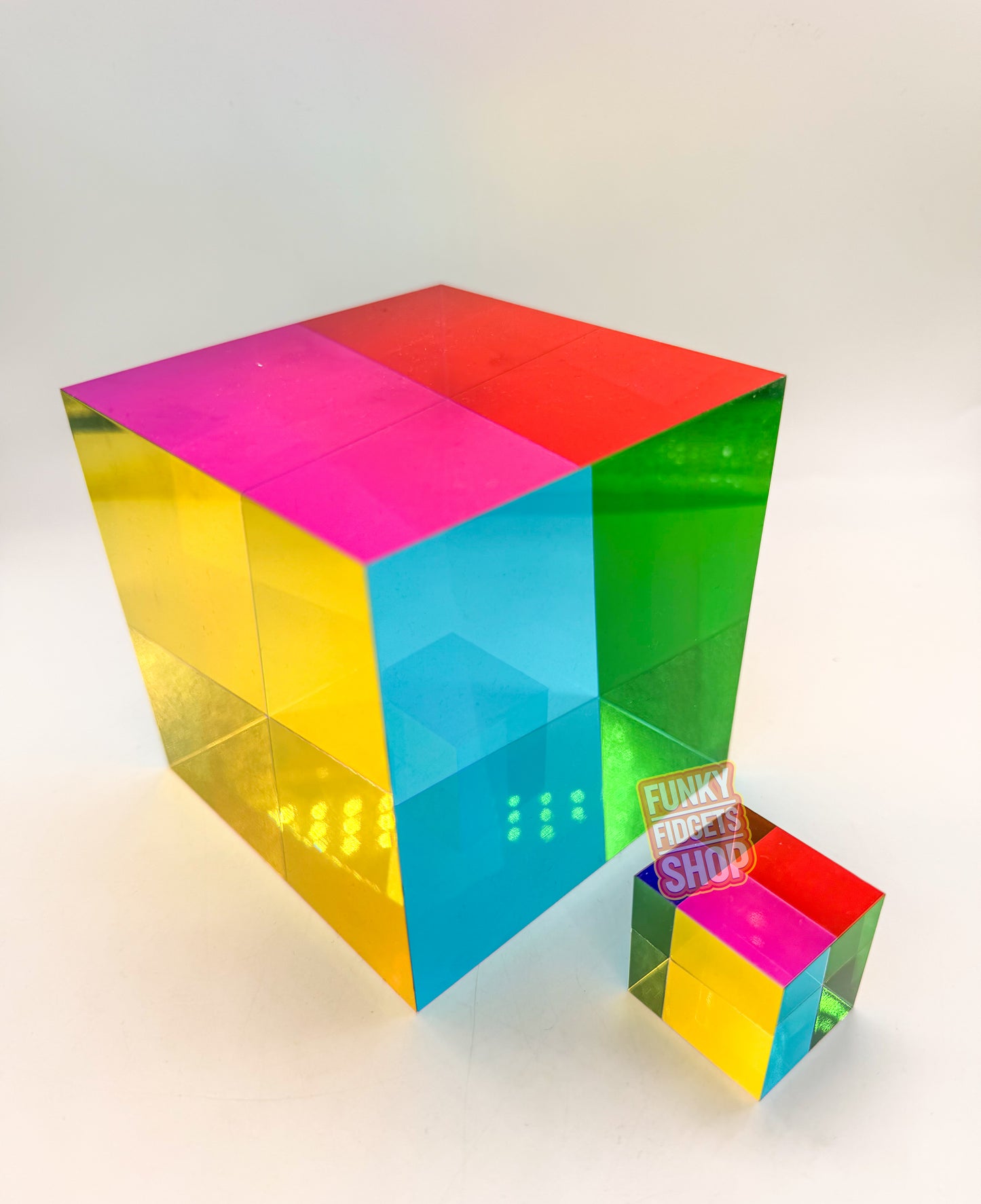 CMY Cubes - Visual aid, Large & pocket size