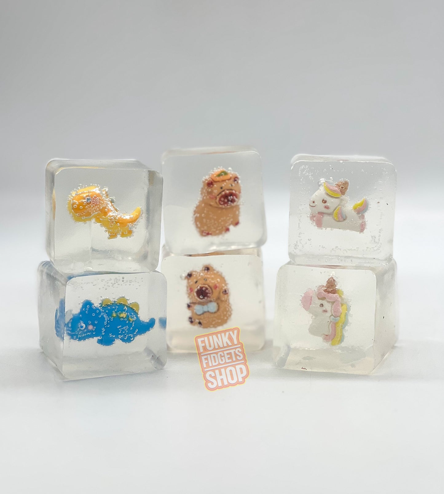 Squeezes Ice Cube Squishies