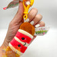 Christmas edition Foodies Plush Keychain