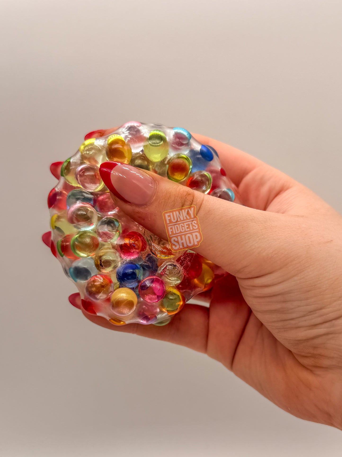 Funky ASMR Rainbow Bubble Ball