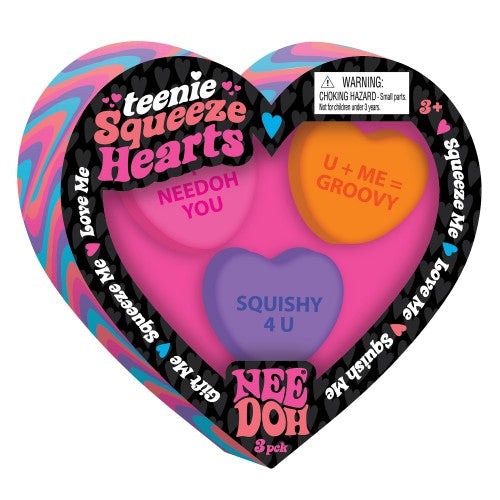 Needoh Teenie Squeeze Hearts