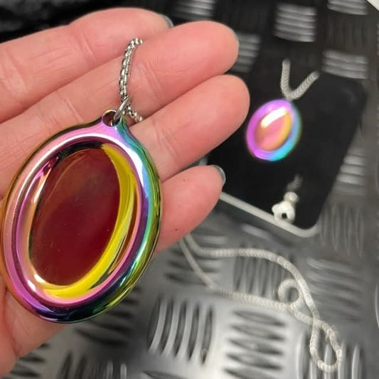 Kaiko groove stone necklace & Keychain duo