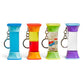 Soothing swirlies sensory tube keychain