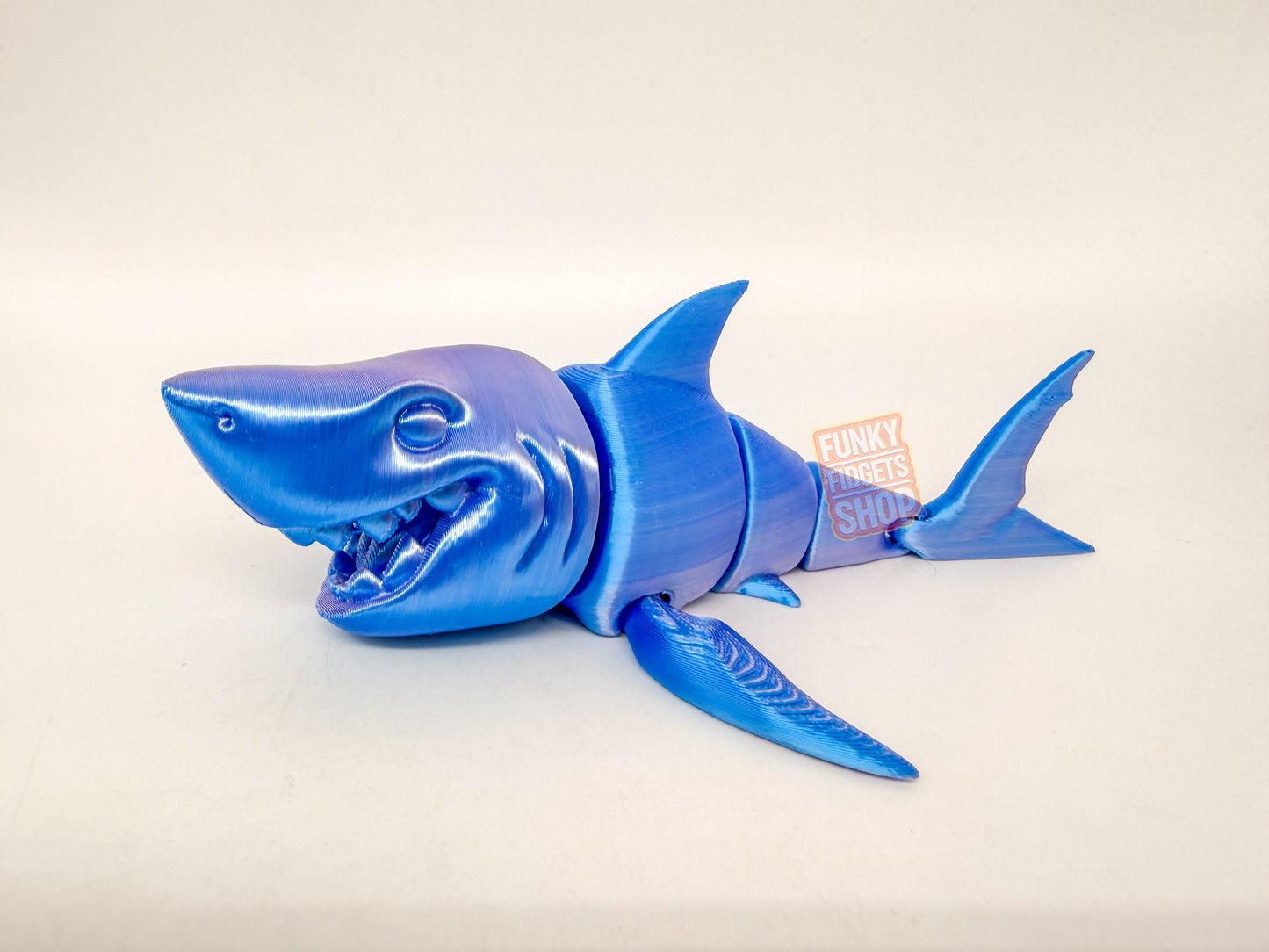 3D printed shark - 16cm