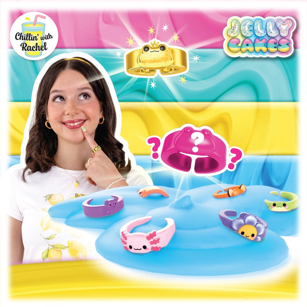 Jelly Cakes Chillin' With Rachel Cake XL Assortment Sensory Slime