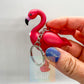 Torch keyring with sound and clicker