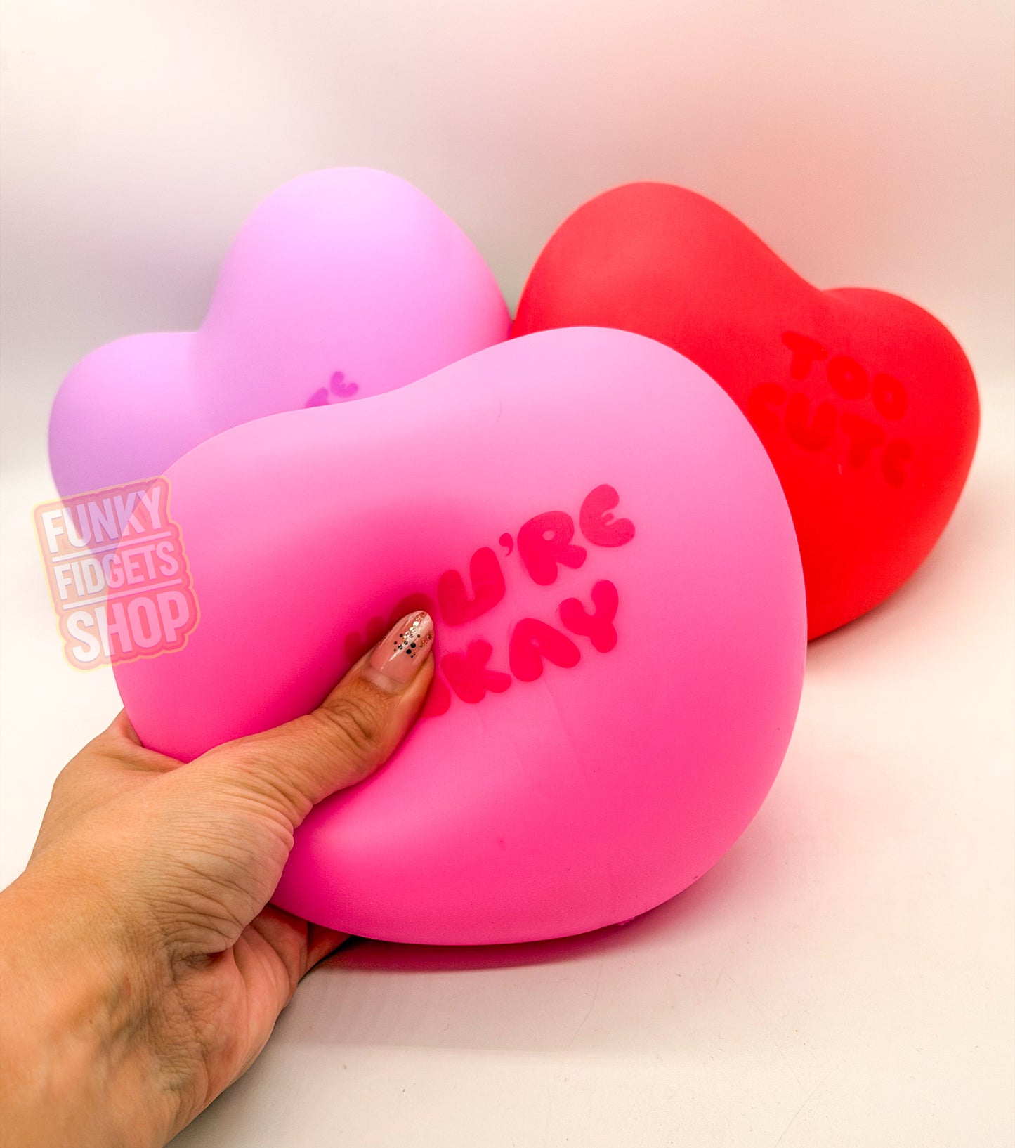 Big Squij Heart - Jumbo Squishy