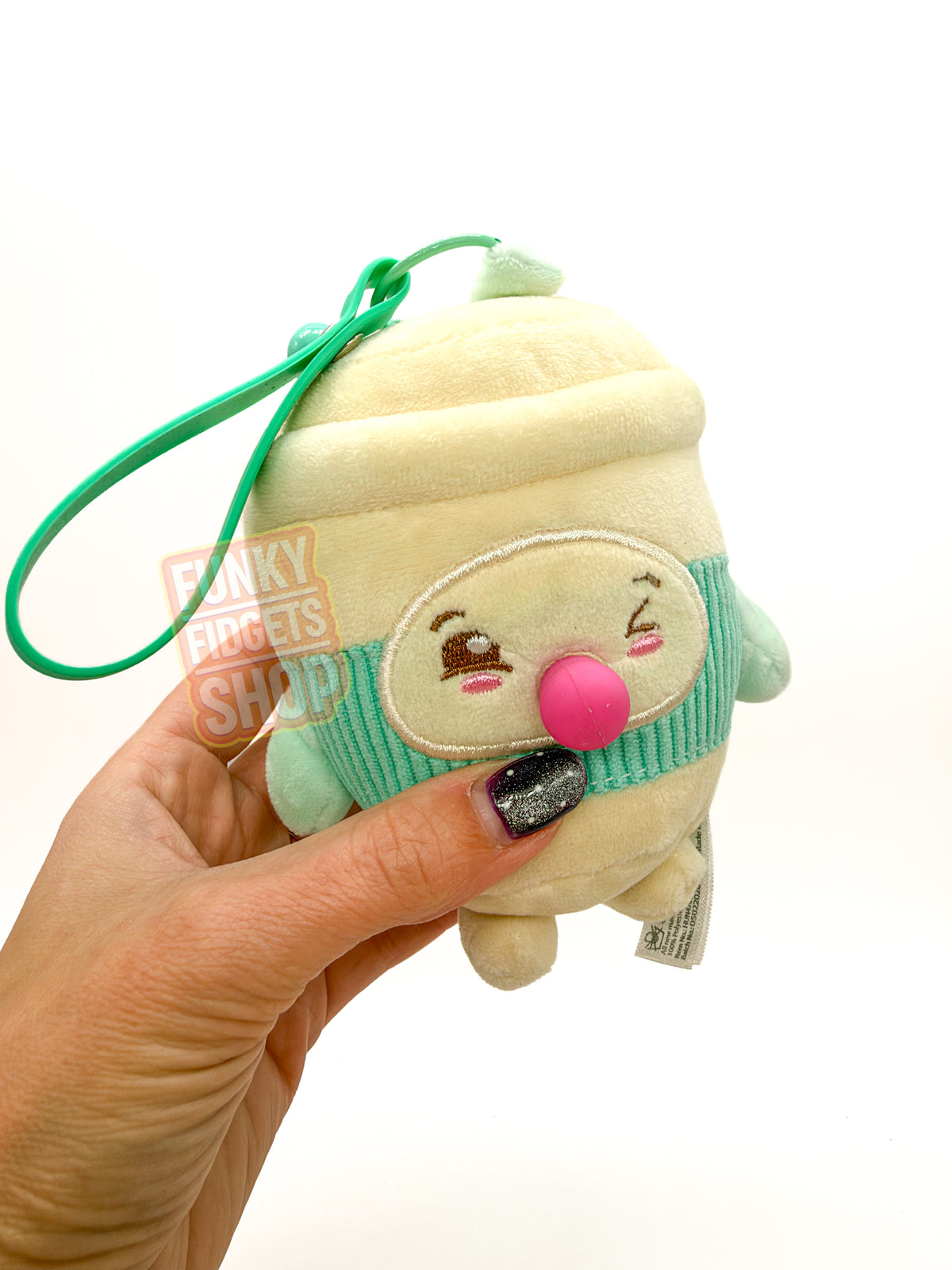 Gum Gum Bubble Blowing Plush Keychain