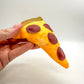 Stretchy pizza slice