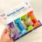 Soothing swirlies sensory tube keychain