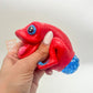 Squeezy frog with spawn