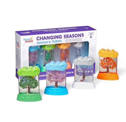Changing seasons sensory tubes