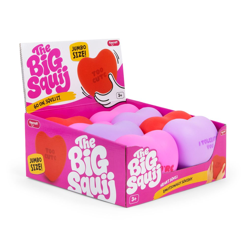 Big Squij Heart - Jumbo Squishy