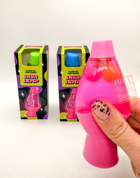 Squeezies Lava lamp - Glow in the dark