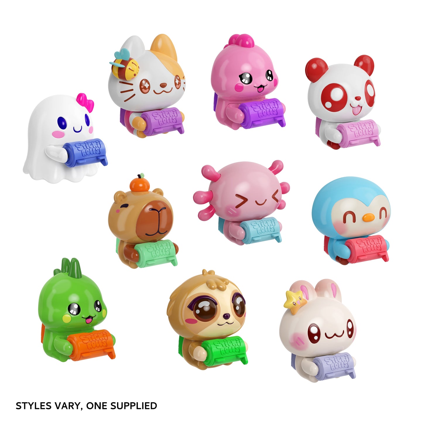 Sticki Rolls Sticki Mate Collectible Sticker Dispensers