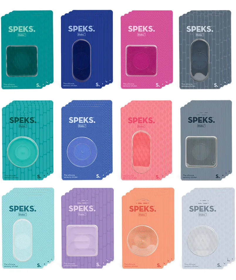 Speks Slabs - Silicone Sensory Sticker